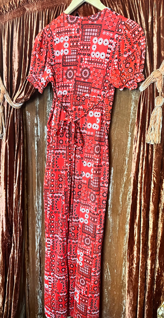 Red Bandana Remi Dress – Never Fully Dressed